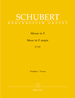Messe en fa majeur D 105 