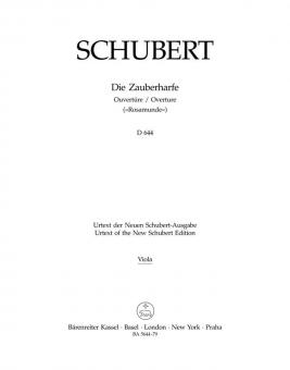 Die Zauberharfe. Ouverture en ut majeur D 644 