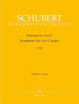 Symphonie No. 6 en ut majeur D 589 