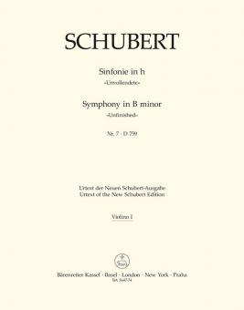 Symphonie No. 7 en si mineur D 759 