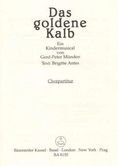 Das goldene Kalb (le veau d'ôr) Standard