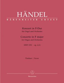 Concerto en fa majeur op. 45020 HWV 292 