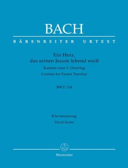 Un cœur qui sait que son Jésus est vivant BWV 134 Standard