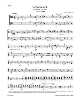 Symphonie No. 8 en ut majeur D 944 