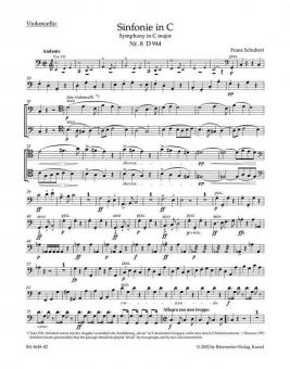 Symphonie No. 8 en ut majeur D 944 