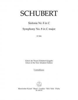 Symphonie No. 8 en ut majeur D 944 