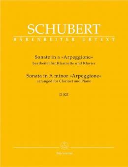 Sonate en la mineur D 821 Standard