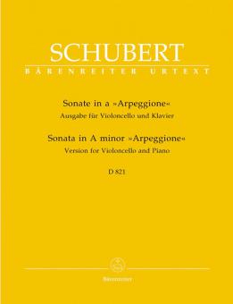 Sonate en la mineur D 821 Standard