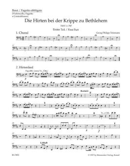Die Hirten bei der Krippe zu Bethlehem TWV 1:797 
