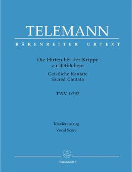 Die Hirten bei der Krippe zu Bethlehem TWV 1:797 Standard