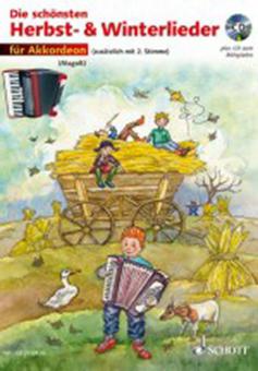 Die schönsten Herbst- und Winterlieder (mit CD) 