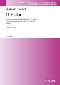 11 Haiku op. 41b Standard