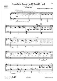 Moonlight' Sonata No. 14 Op. 27 No. 2 