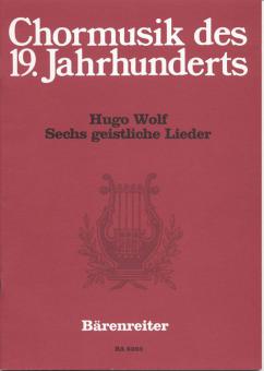 Six Lieder sacrés d'après des poèmes de Joseph von Eichendorff 