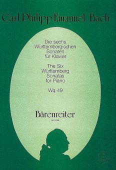 Les six sonates de Wurttemberg Wq 49 Standard