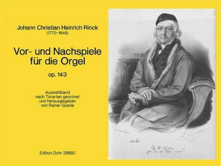 Vor- und Nachspiele für die Orgel op. 143 