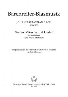 Suites, marches et chansons Standard
