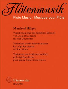 Variations sur le célèbre menuet de L. Boccherini 