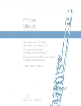 Six sonates pour flûte et basse continue op. 37623 Standard
