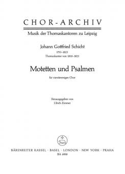 Motets et psaumes Standard