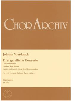 Trois concerts spirituels 