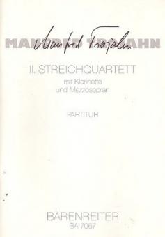 Quatuor à cordes avec clarinette et mezzosoprano No. 2 