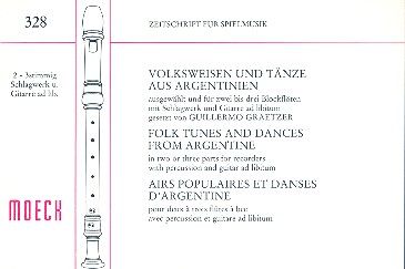 Volksweisen und Tänze aus Argentinien 