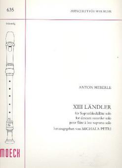 Dreizehn Ländler 