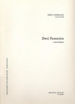 Zwei Fantasien zu drei Stimmen 