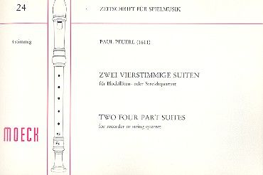 Zwei vierstimmige Suiten 