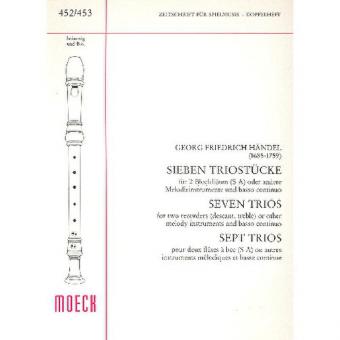 7 Triostücke 
