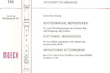 Rhythmische Miniaturen 