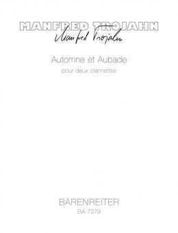 Automne et Aubade pour deux clarinettes 