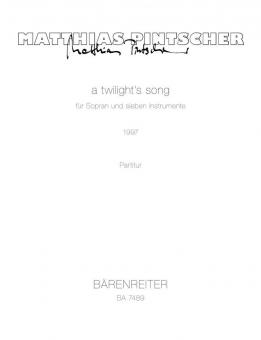 a twilight's song 