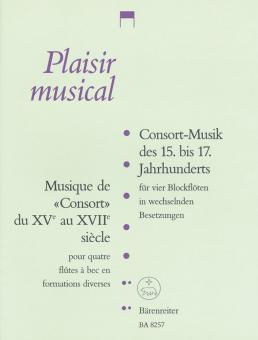 Musique de Consort du XVe au XVIIe siècle 