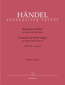 Concerto en si bémol majeur op. 44961 HWV 290 
