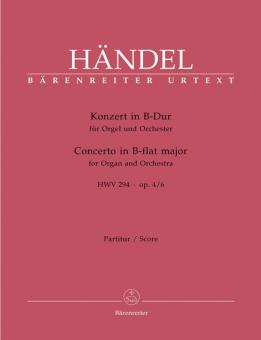 Concerto en si bémol majeur op. 45081 HWV 294 