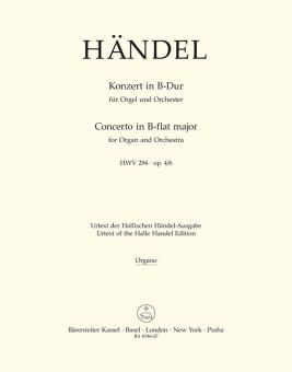 Concerto en si bémol majeur op. 45081 HWV 294 