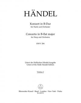 Konzert B-Dur op. 4/6 HWV 294 