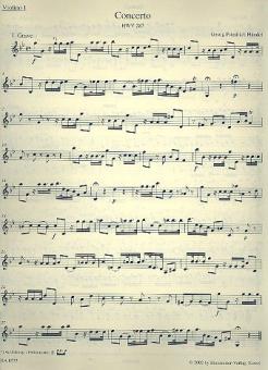 Concerto en sol mineur HWV 287 