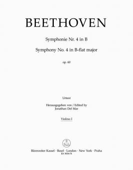 Symphonie No. 4 en si bémol majeur op. 60 Standard