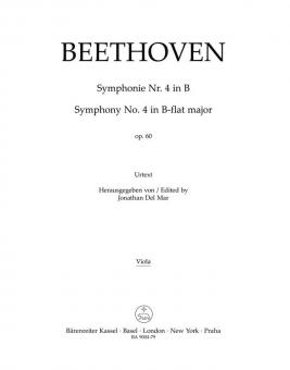 Symphonie No. 4 en si bémol majeur op. 60 Standard