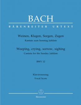 Les pleurs et les lamentations, les tourments et le découragement BWV 12 Standard