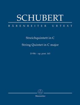 Quintette à cordes en ut majeur op. post. 163 D 956 Standard