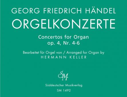 Concertos pour orgue solo avec pédale op. 4 Standard