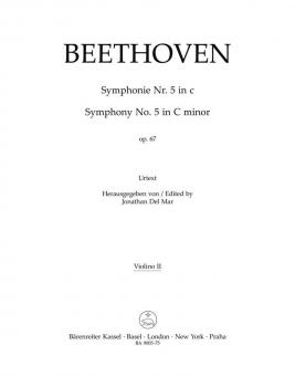 Symphonie No. 5 en ut mineur op. 67 