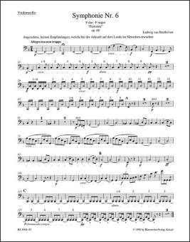 Symphonie No. 6 en fa majeur op. 68 Standard