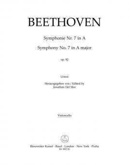 Symphonie No. 7 en la majeur op. 92 