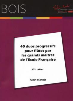 Quarante duos progressifs pour flûtes 