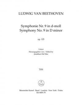 Symphonie No. 9 en ré mineur op. 125 Standard